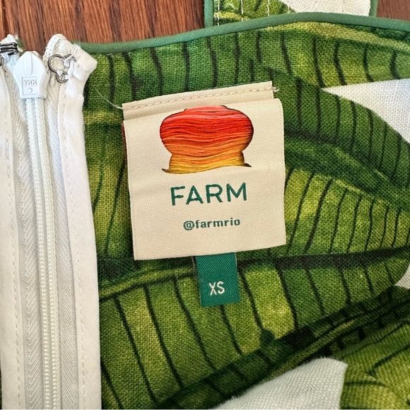 Farm Rio Palm Fan Jumpsuit size XS Missing Belt - Picture 11 of 16
